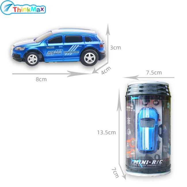 Thinkmax Mô Hình Xe Hơi Đua Điều Khiển Từ Xa 2.4g Mini 1: 64