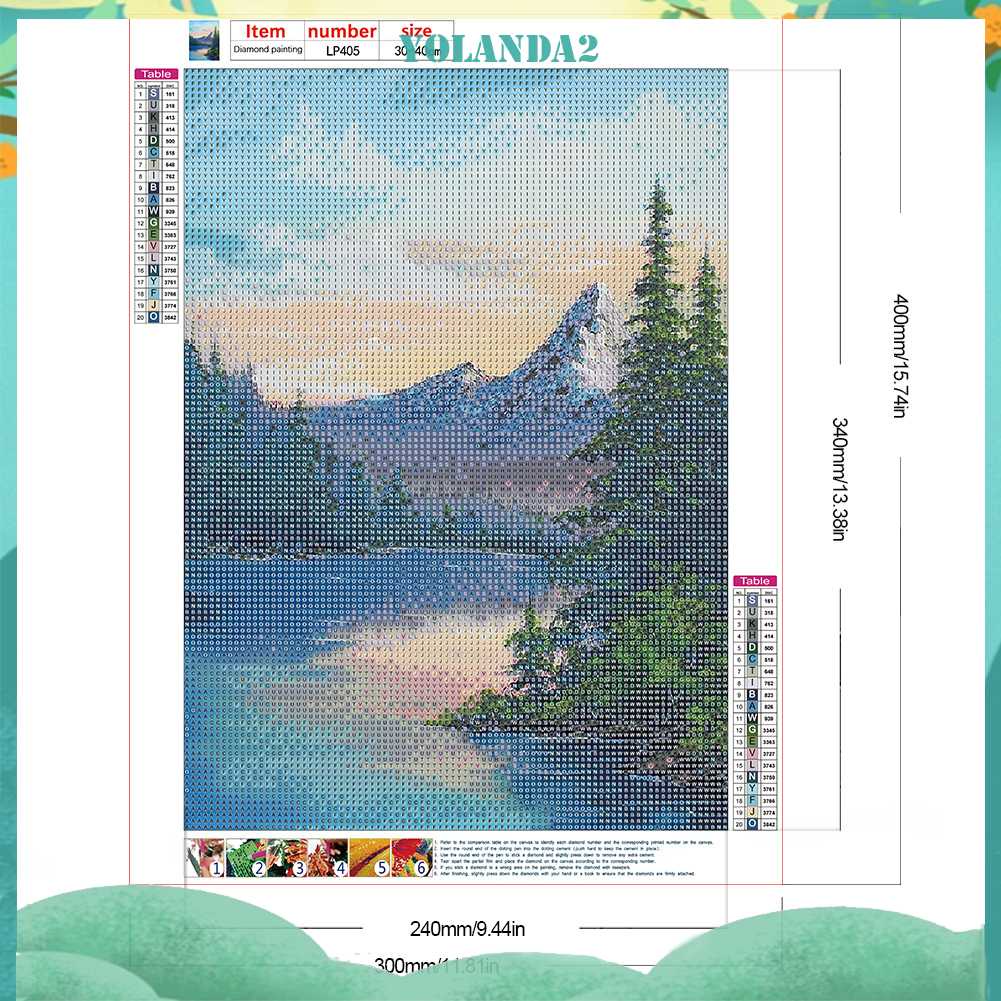 Tranh Đính Đá Kim Cương Toàn Bộ 5D DIY Hình Vẽ Phong Cảnh Trang Trí Nhà Cửa