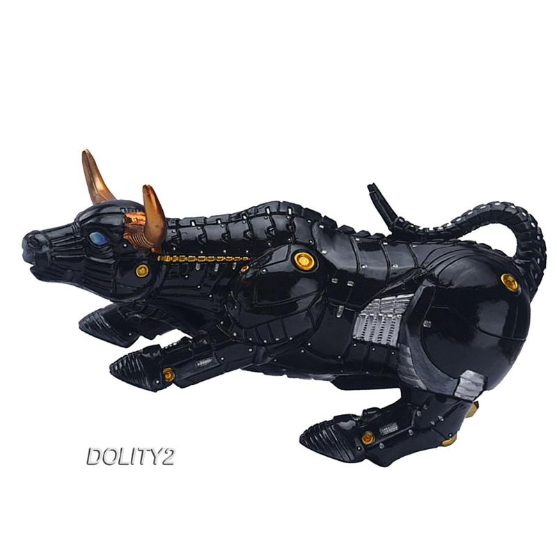 [Dolity2] Tượng Bò Cơ Khí Steampunk Thủ Công Để Bàn Trang Trí