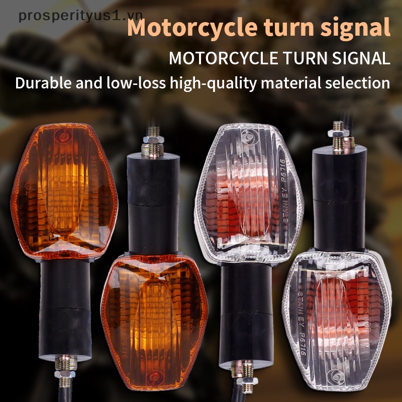 1 [prosperityus1] 2 / 3 Dây Đèn Xi Nhan Trước Và Sau Siêu Bền Chất Lượng Cao Cho Xe Máy / Xe Hơi