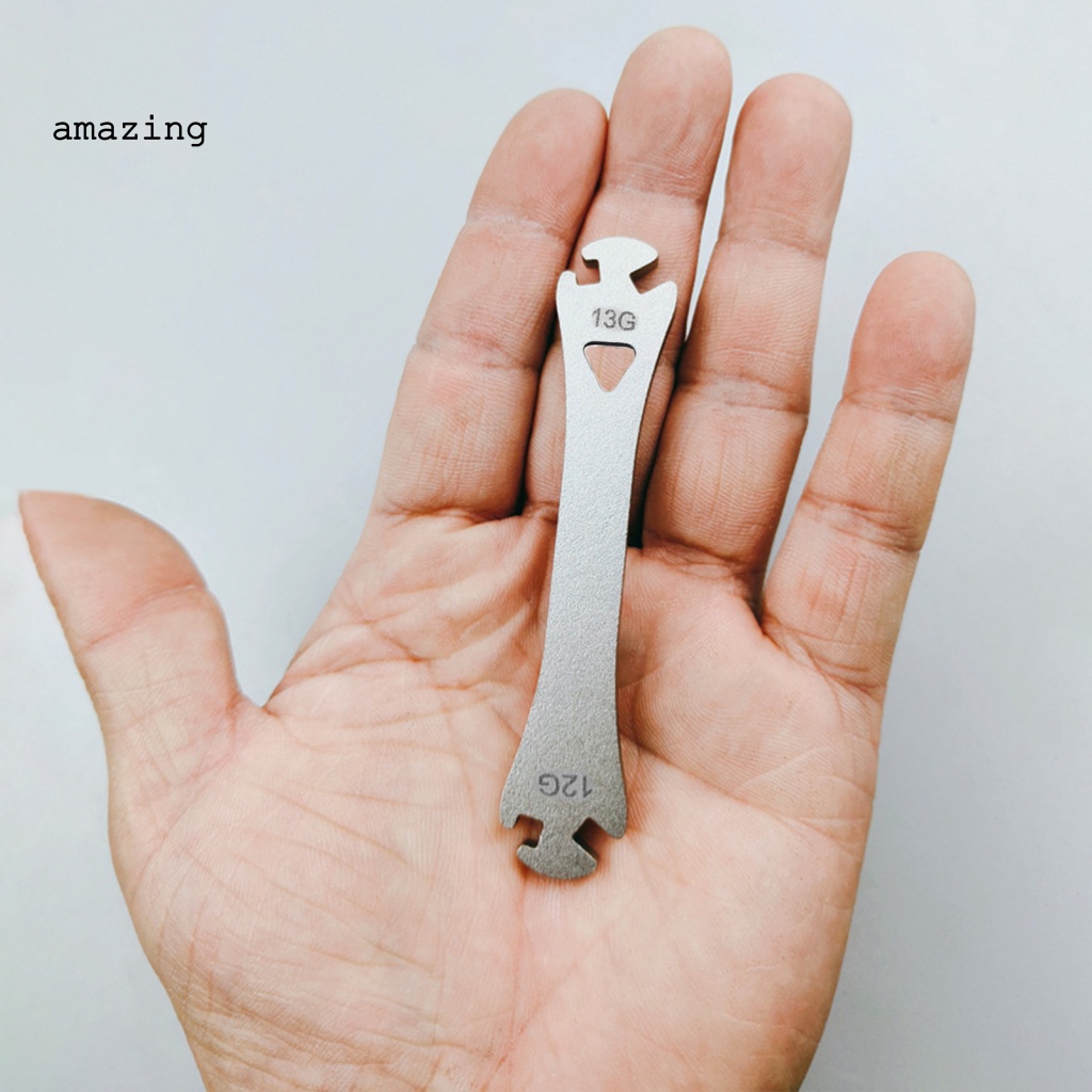 Cờ Lê Bằng Thép Không Gỉ 12 / 13G Dùng Cho Căm Xe Đạp