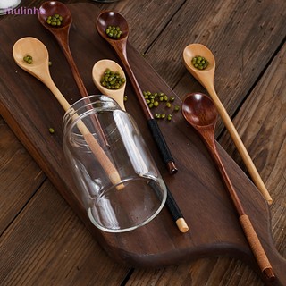 Muỗng Cà Phê Cán Dài Bằng Gỗ