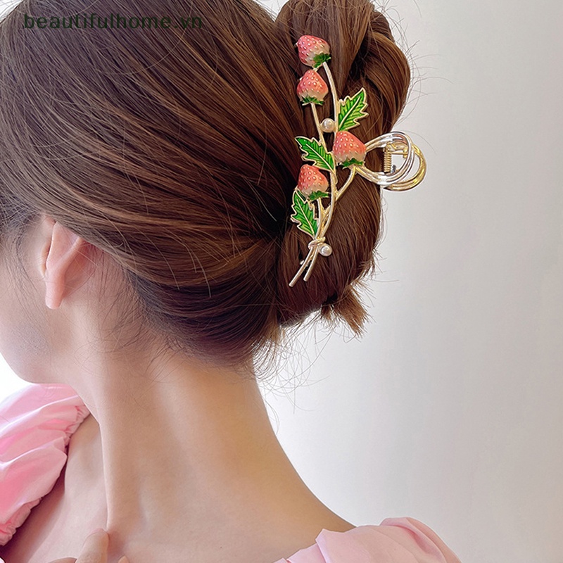 Kẹp Tóc Hình Cá Mập Bằng Kim Loại Dễ Thương Cho Nữ