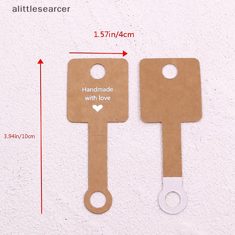 Set 10 Tấm Giấy Cứng Tự Dính 4x10cm Chuyên Dụng Cho Trưng Bày Trang Sức