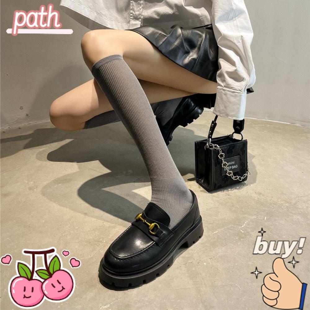 Vớ Dài Siêu Mỏng Màu Trơn Đơn Giản Cho Nữ