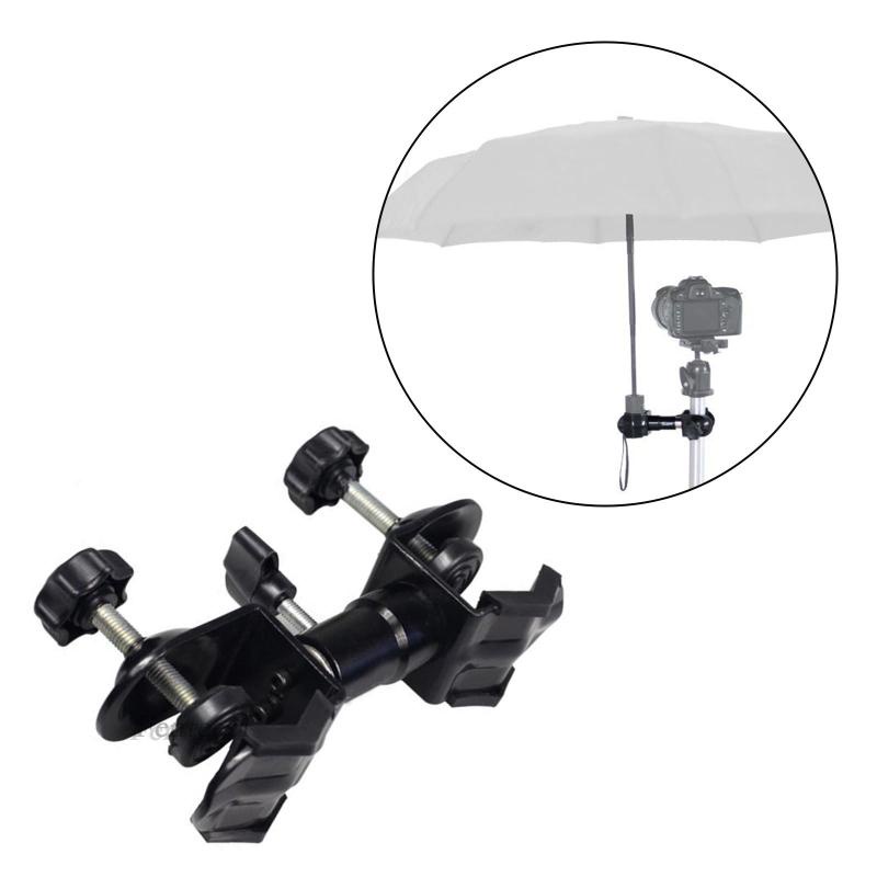 [Fenteer1] Giá Đỡ Dù Kẹp Máy Ảnh / Kẹp Gắn Tấm Che Nắng Mang Đi Tiện Dụng
