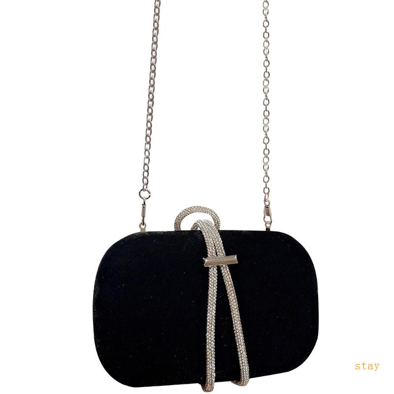 Túi Đeo Chéo Đính Đá Thời Trang Sang Trọng Cho Nữ