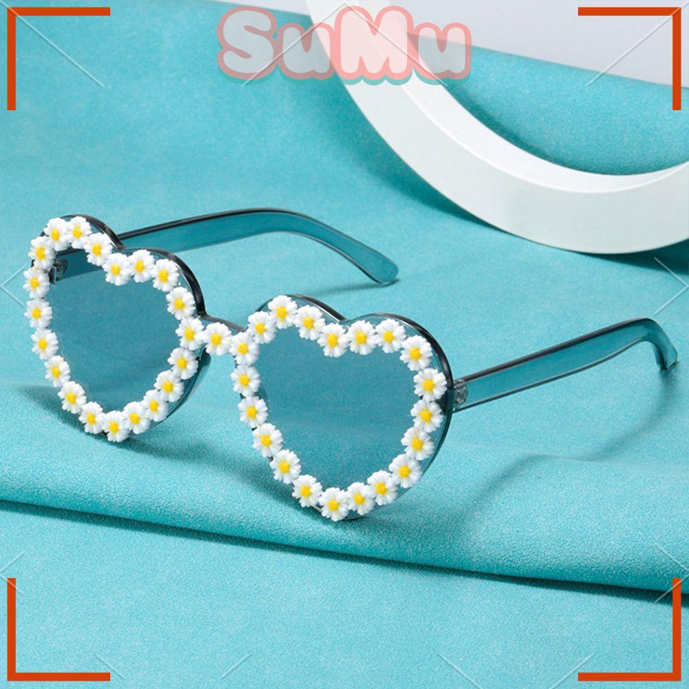 Kính Mát Hình Trái Tim Thời Trang Cho Nữ