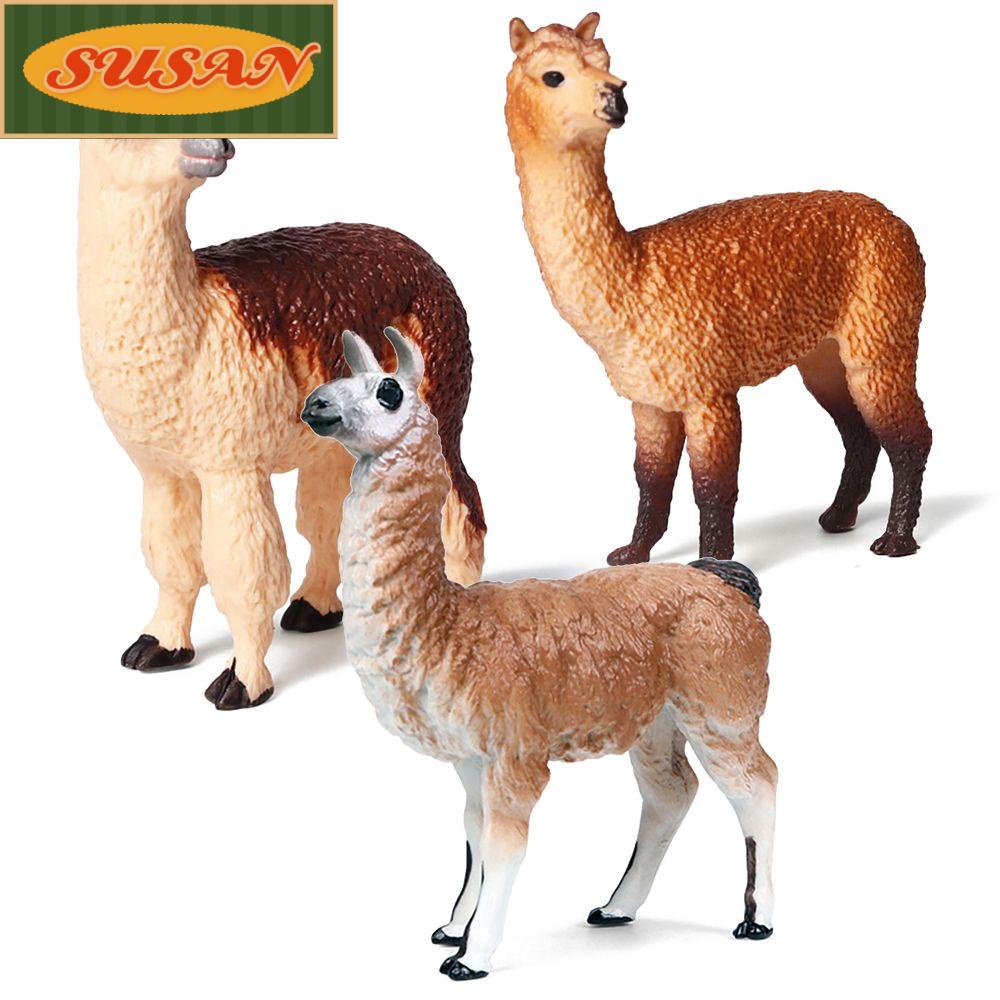 Mô Hình Lạc Đà Alpaca Sống Động Dành Cho Bé