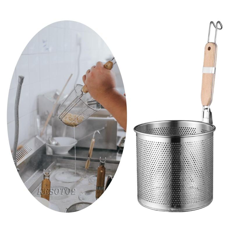 Rổ Lưới Bằng Thép Không Gỉ Kesoto2 Dùng Chiên Mì Ý Tiện Dụng