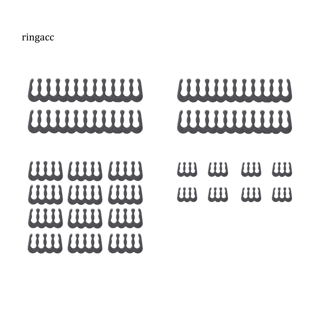 Bộ 24 Kẹp Cố Định Dây Cáp 6 / 8 / 24Pin Bằng Nhựa PP Tiện Dụng