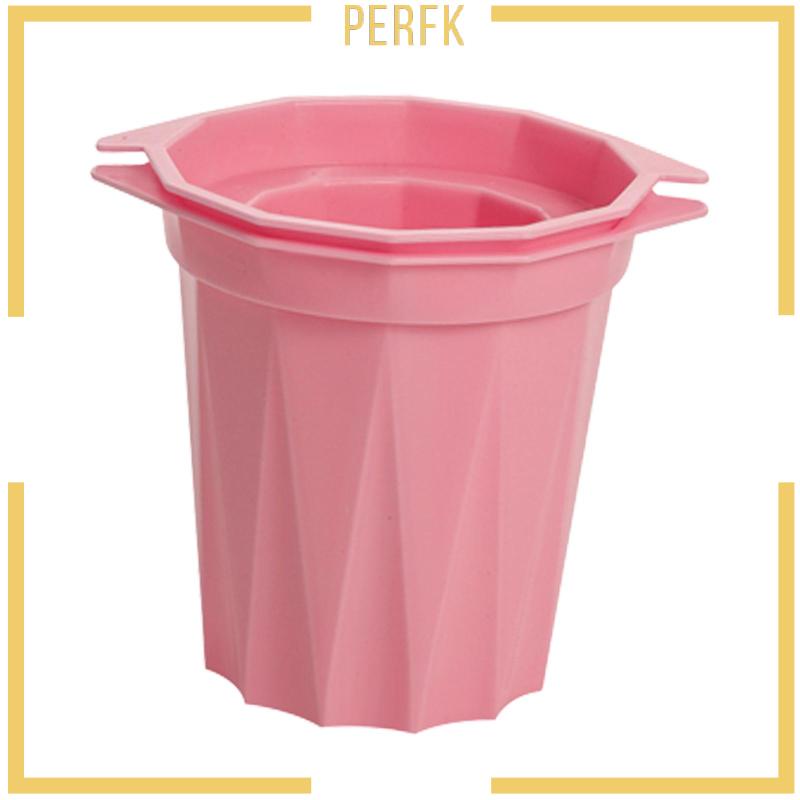 Khay Làm Đá Bằng Silicone Hình Trụ Tiện Dụng Mang Theo Du Lịch Cắm Trại