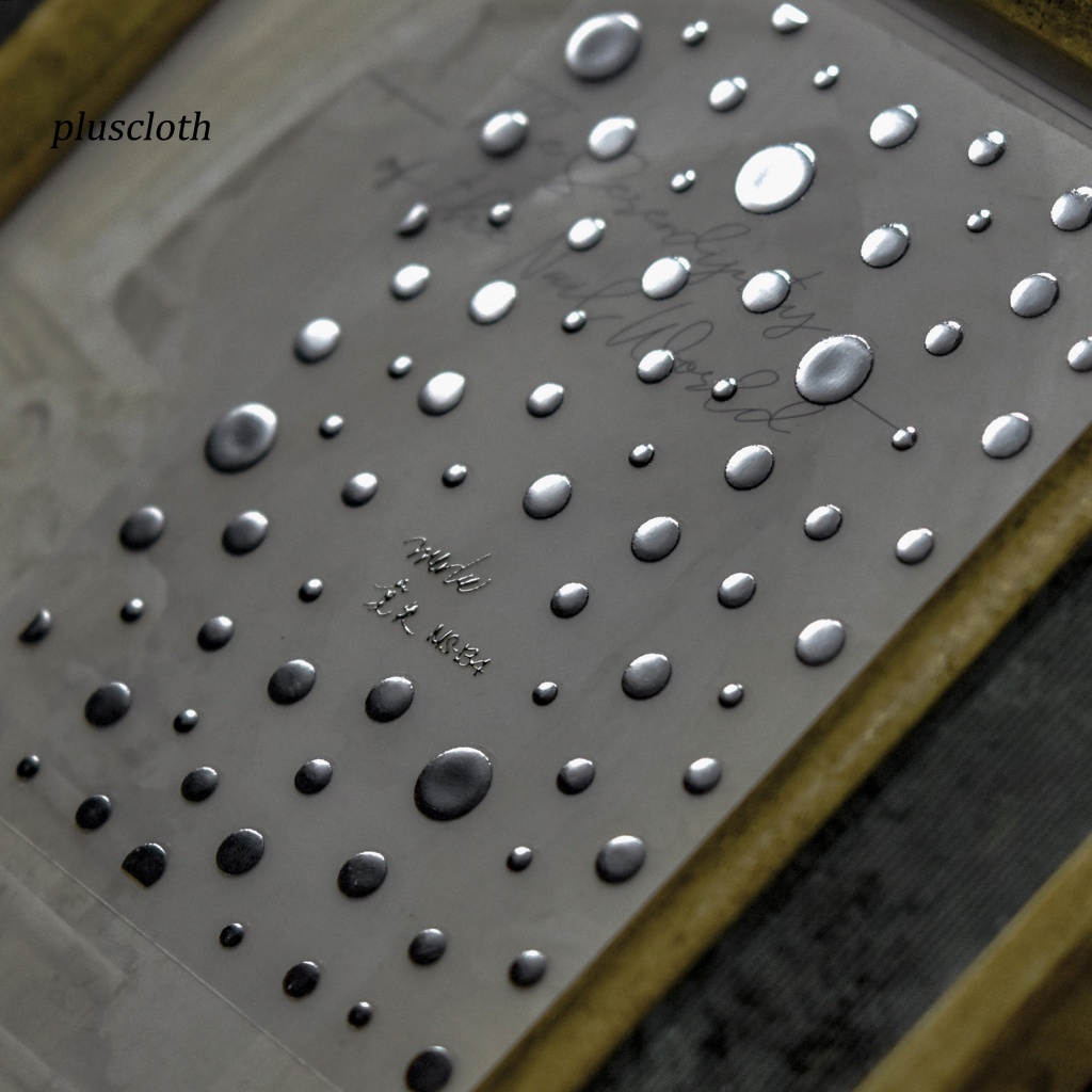 Miếng Dán Trang Trí Móng Tay Tự Dính Không Phai Màu Phong Cách Ins DIY 5D