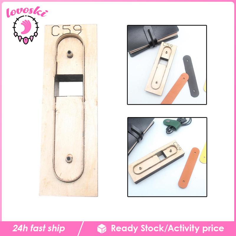 Dụng Cụ Cắt Vải Da Thủ Công Bằng Gỗ