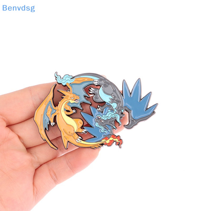 Benvdsg > Huy Hiệu Cài Áo Kim Loại Hình Hoạt Hình Pokemon Charizard Rayquaza Đáng Yêu Làm Quà Tặng
