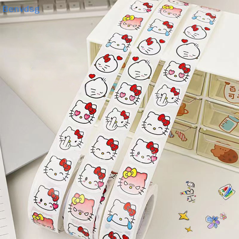 Bộ 500 Sticker Hello Kitty Pachacco Chống Thấm Nước Dùng Để Trang Trí Sổ Tay / Nhật Ký