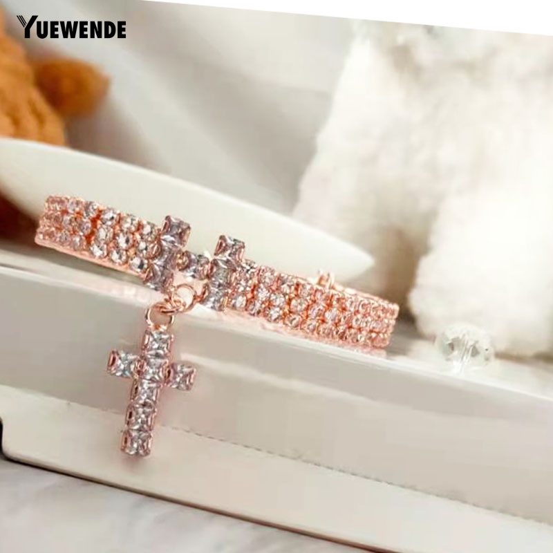 Vòng Cổ Đính Đá Thời Trang Dành Cho Thú Cưng YQ.E
