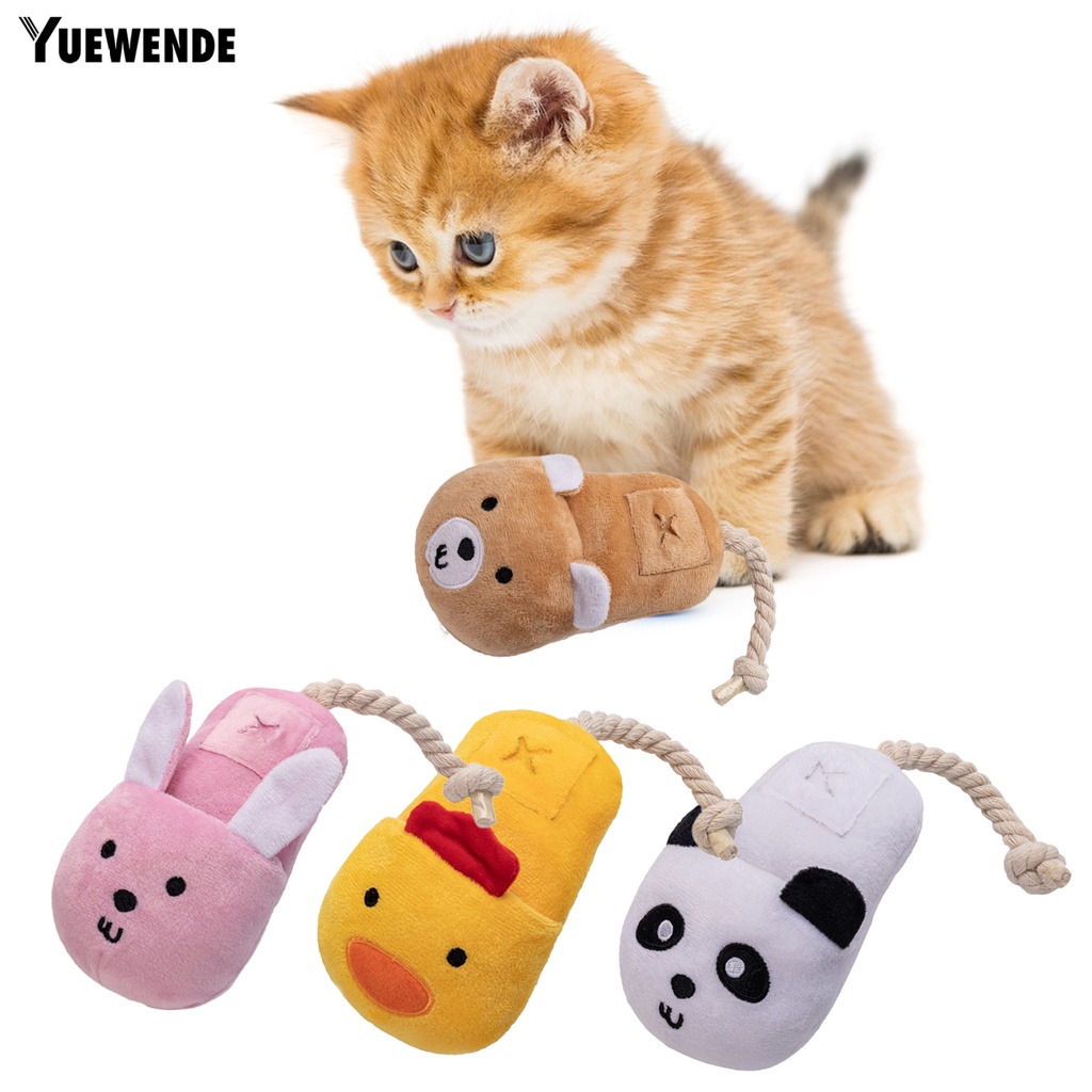 Thú Nhồi Bông YQ.E Siêu Mềm Chống Mài Mòn Giảm Căng Thẳng Cho Mèo Cưng