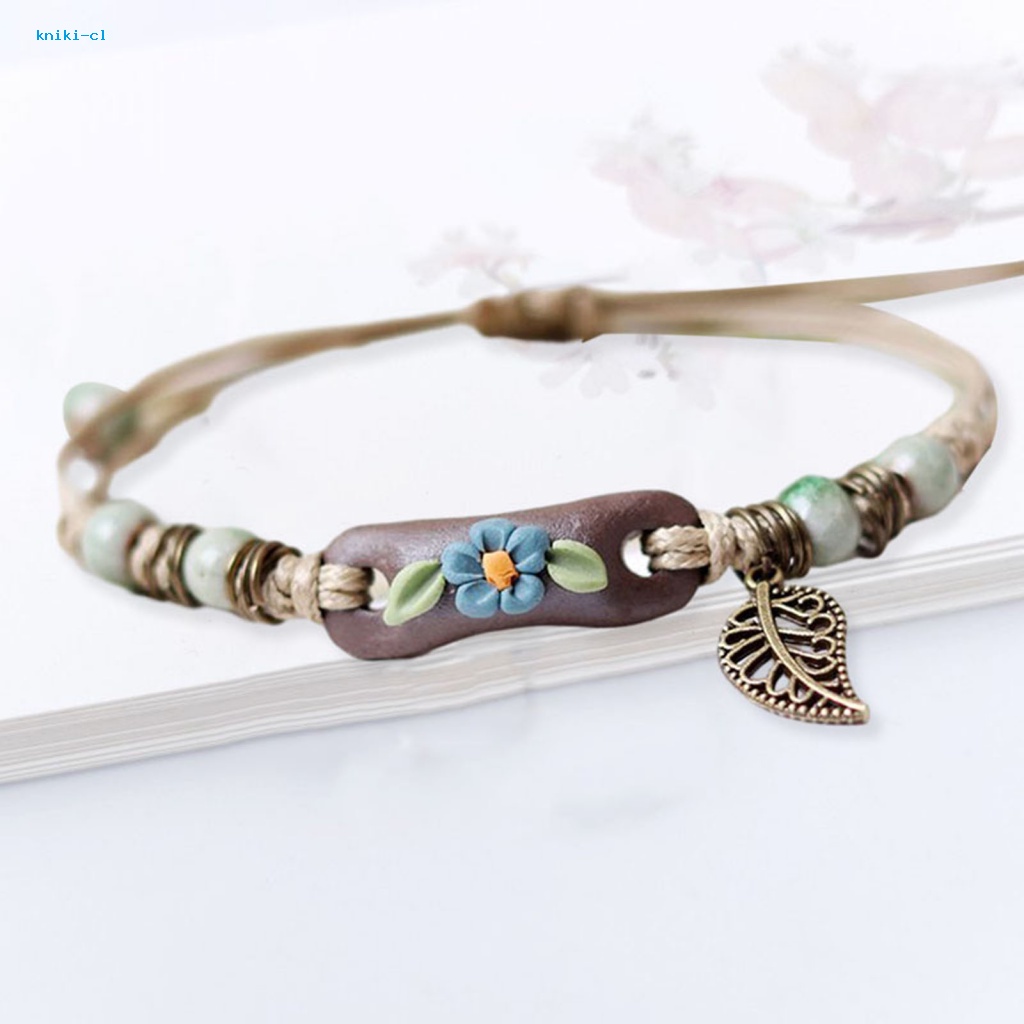 Vòng Tay Dây Thừng Chống Xé Họa Tiết Hoa Nhiều Màu Sắc Thời Trang Cho Học Sinh