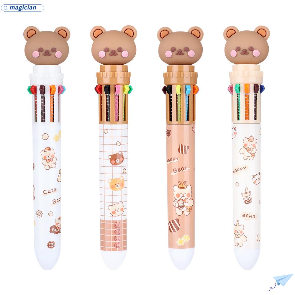 Bộ Bút Bi Bấm Thiết Kế Dễ Thương Dùng Làm Quà Tặng