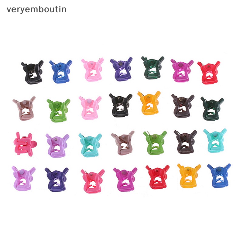 Bộ 30 Kẹp Tóc Mini Nhiều Màu Sắc Cho Bé Gái