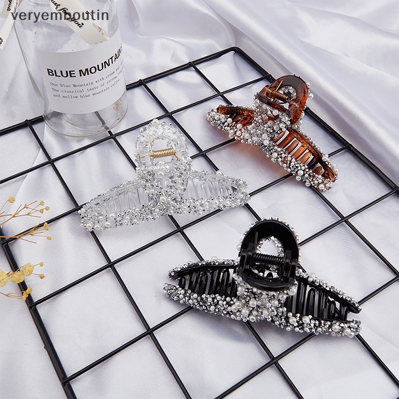 Kẹp Càng Cua Đính Ngọc Trai Sang Trọng Cho Nữ