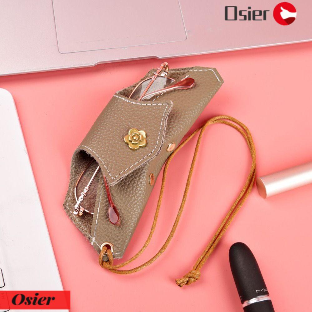 1 Túi Da PU Đựng Bảo Vệ Mắt Kính 1 Ngăn Cho Nam