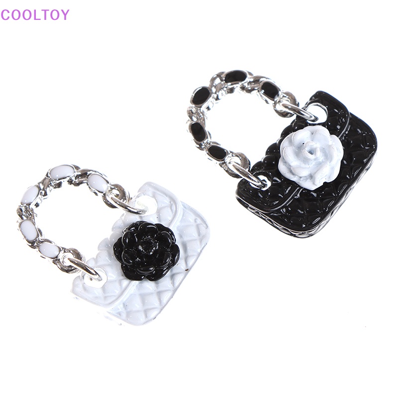 Bộ 2 Túi Xách Da Thời Trang Cho Búp Bê 1: 6 1: 12