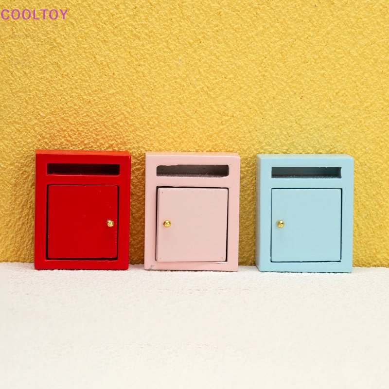 1 Mô Hình Hộp Thư Màu Sắc Trang Trí Nhà Búp Bê / Tỷ Lệ 1: 12