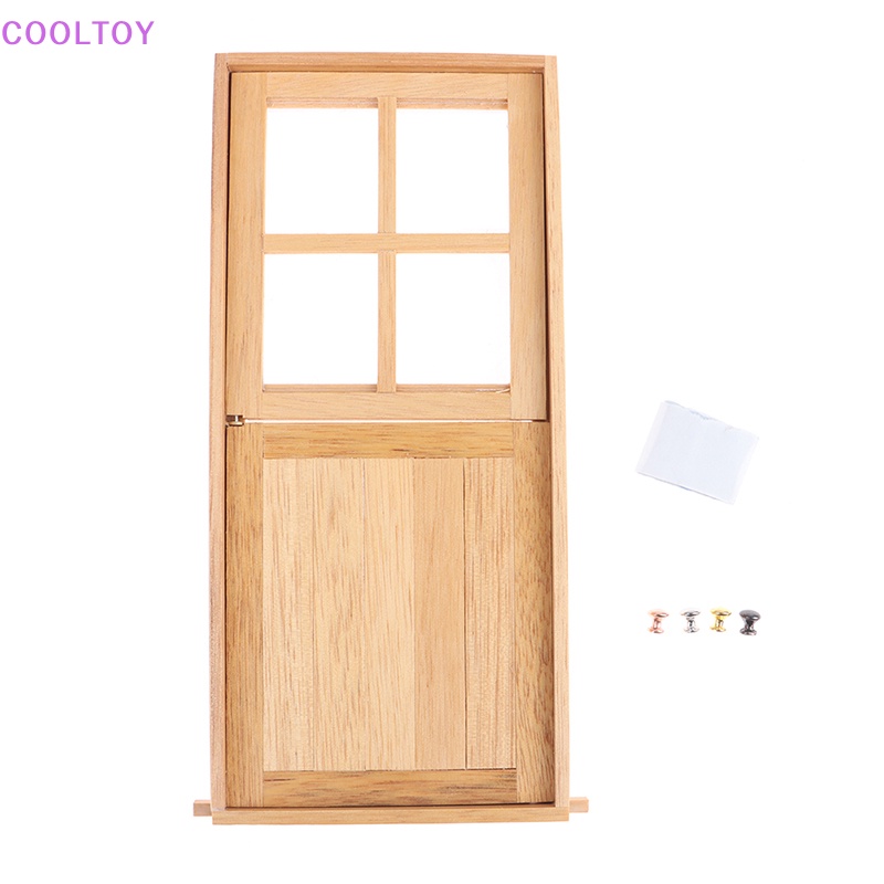 Cooltoy 1 Bộ Tay Nắm Cửa Ổn Định Tỉ Lệ 1: 12 Trang Trí Nhà Búp Bê