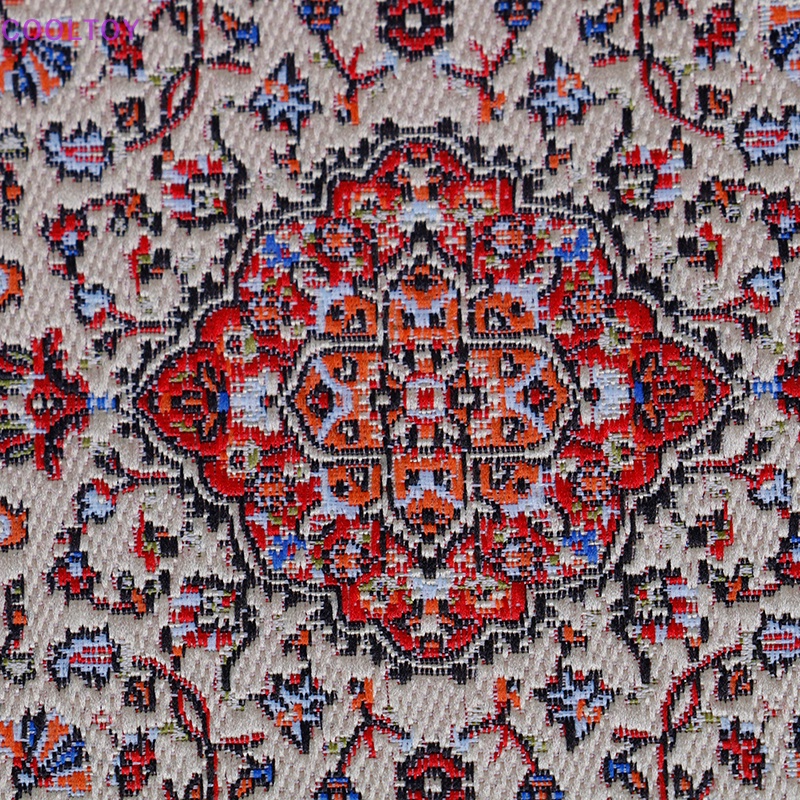 Cooltoy Thảm Dệt Thêu Hoa Mini 1: 12 Trang Trí Nhà Búp Bê