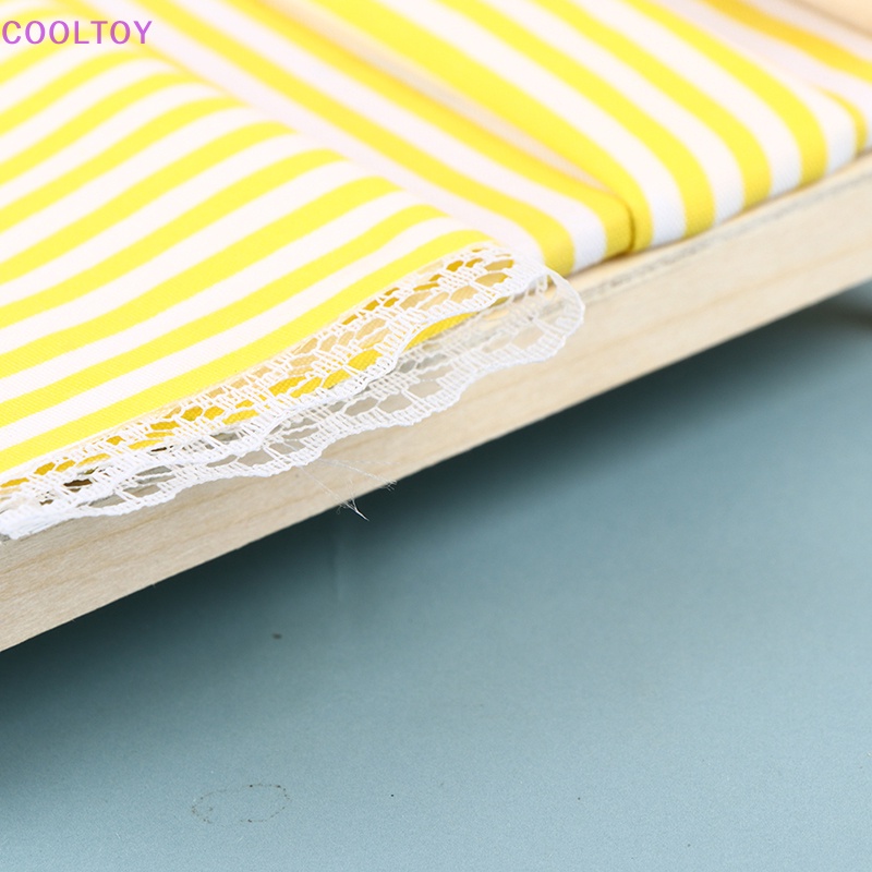 Mô Hình Giường Ngủ Mini Tỉ Lệ 1: 12 Trang Trí Nhà Búp Bê