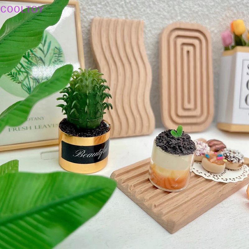 Cooltoy Phụ Kiện Khay Đựng Thức Ăn Mini Trang Trí Nhà Búp Bê