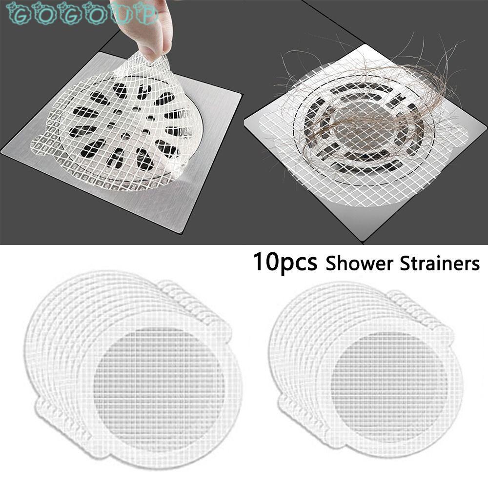 Set 10 Miếng Dán Lọc Cống Thoát Nước Sàn Nhà Tắm Sử Dụng Một Lần