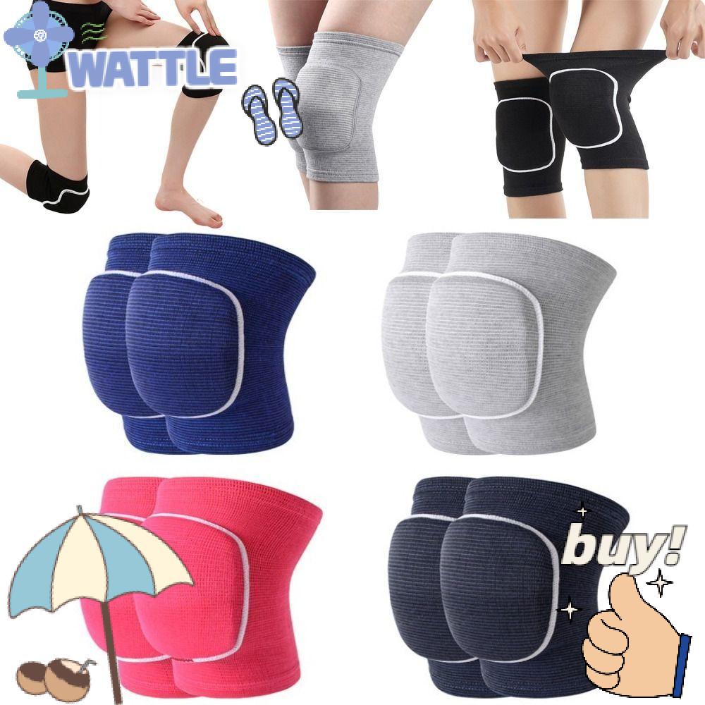 Băng Quấn Bảo Vệ Đầu Gối Bằng Xốp Dày Dặn Co Giãn Thoáng Khí Tiện Dụng