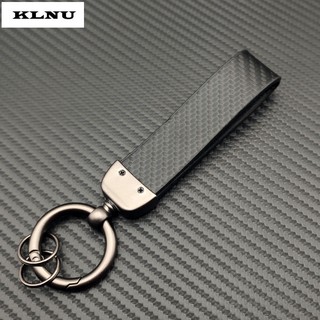 Móc Chìa Khóa Bằng Da Và Sợi Carbon Cao Cấp Cho BMW E46 E30 E36 E60 E87 E39 E90