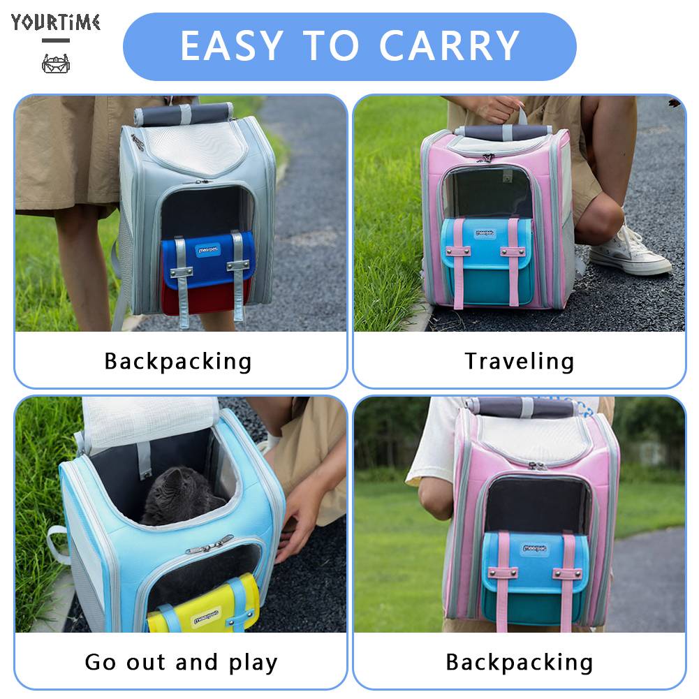 Ba Lô Địu Thú Cưng Thoáng Khí Thoải Mái Tiện Dụng