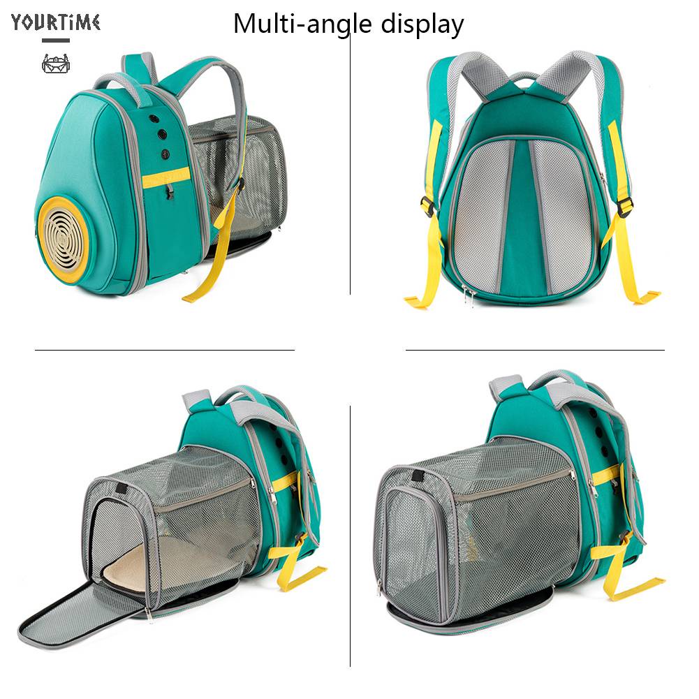Ba Lô Đựng Thú Cưng Thiết Kế Thoáng Khí Thoải Mái Tiện Dụng Mang Theo Du Lịch