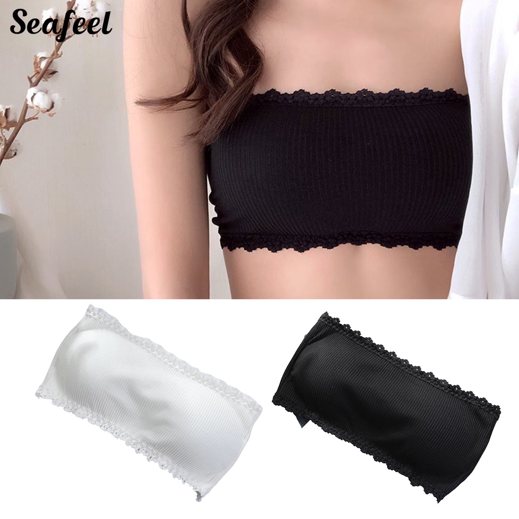 Áo Ngực Không Dây Thoáng Khí Có Mút Nâng Ngực Dành Cho Nữ