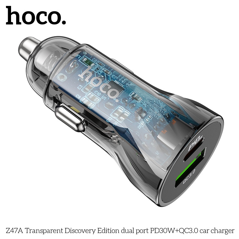 Tẩu Sạc Ô Tô Hoco Z47A 30w