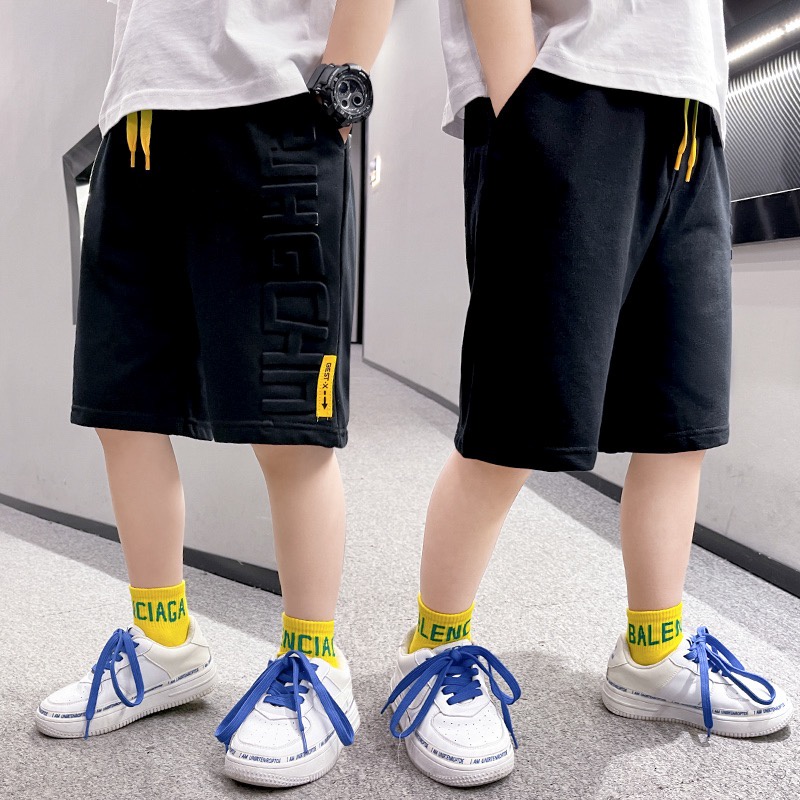 Quần Short Thể Thao 100% Cotton Cho Bé