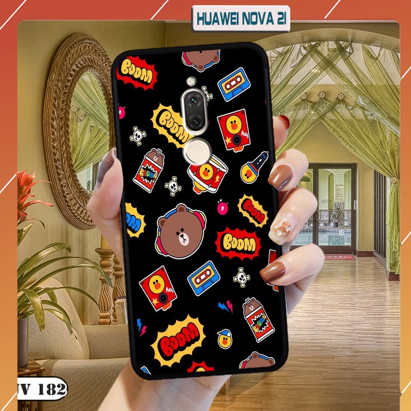 Ốp lưng nhám cho Huawei   Nova 2i/ Nova 3 / Nova 3i