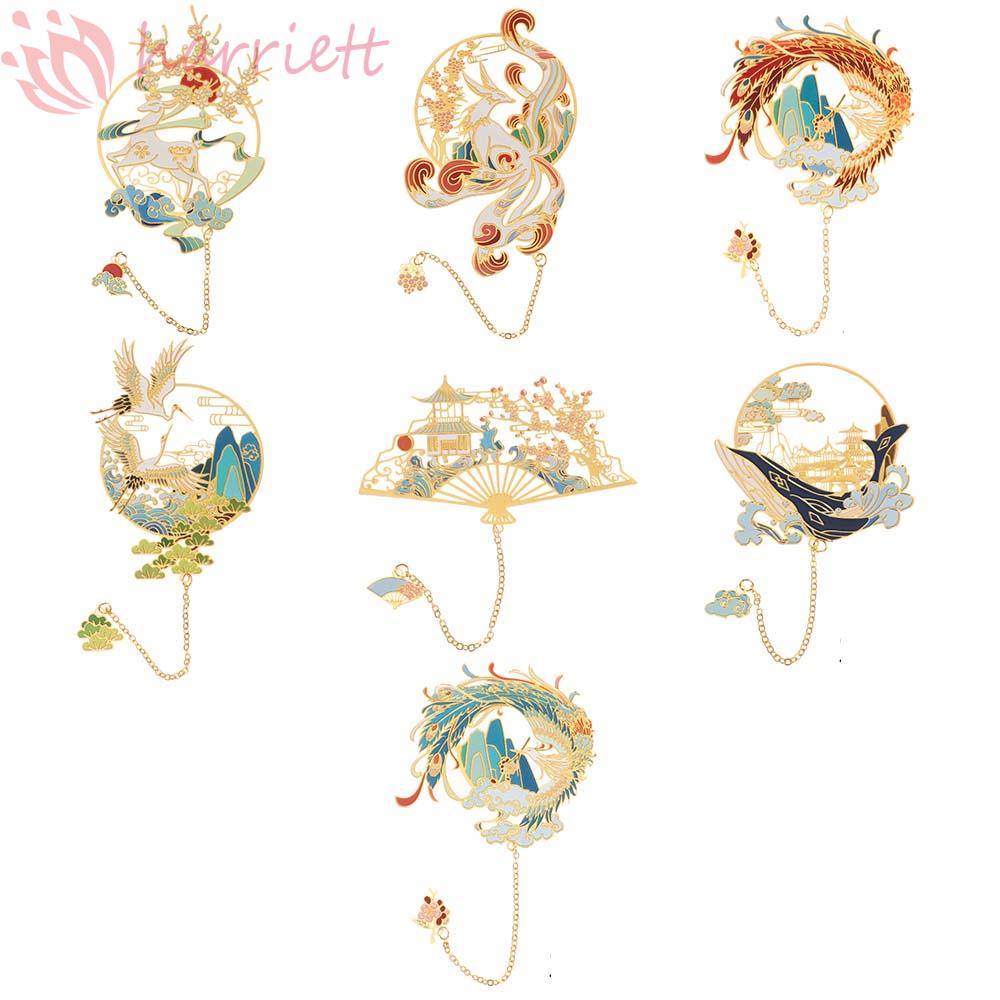 Kẹp Giữ Sách Phong Cách Trung Hoa Cổ Điển