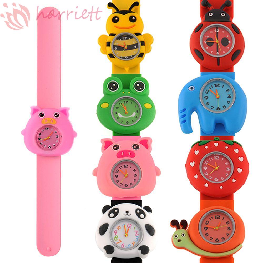 Đồng Hồ Đeo Tay Họa Tiết Hoạt Hình 3d Nhiều Màu Sắc Cho Bé
