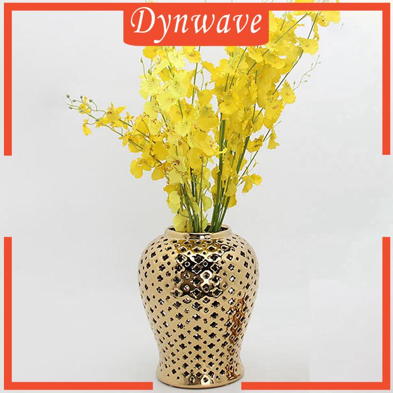 Lọ Gốm Chạm Khắc Tinh Xảo Đựng Gừng Kích Thước 3.9x8.6inch