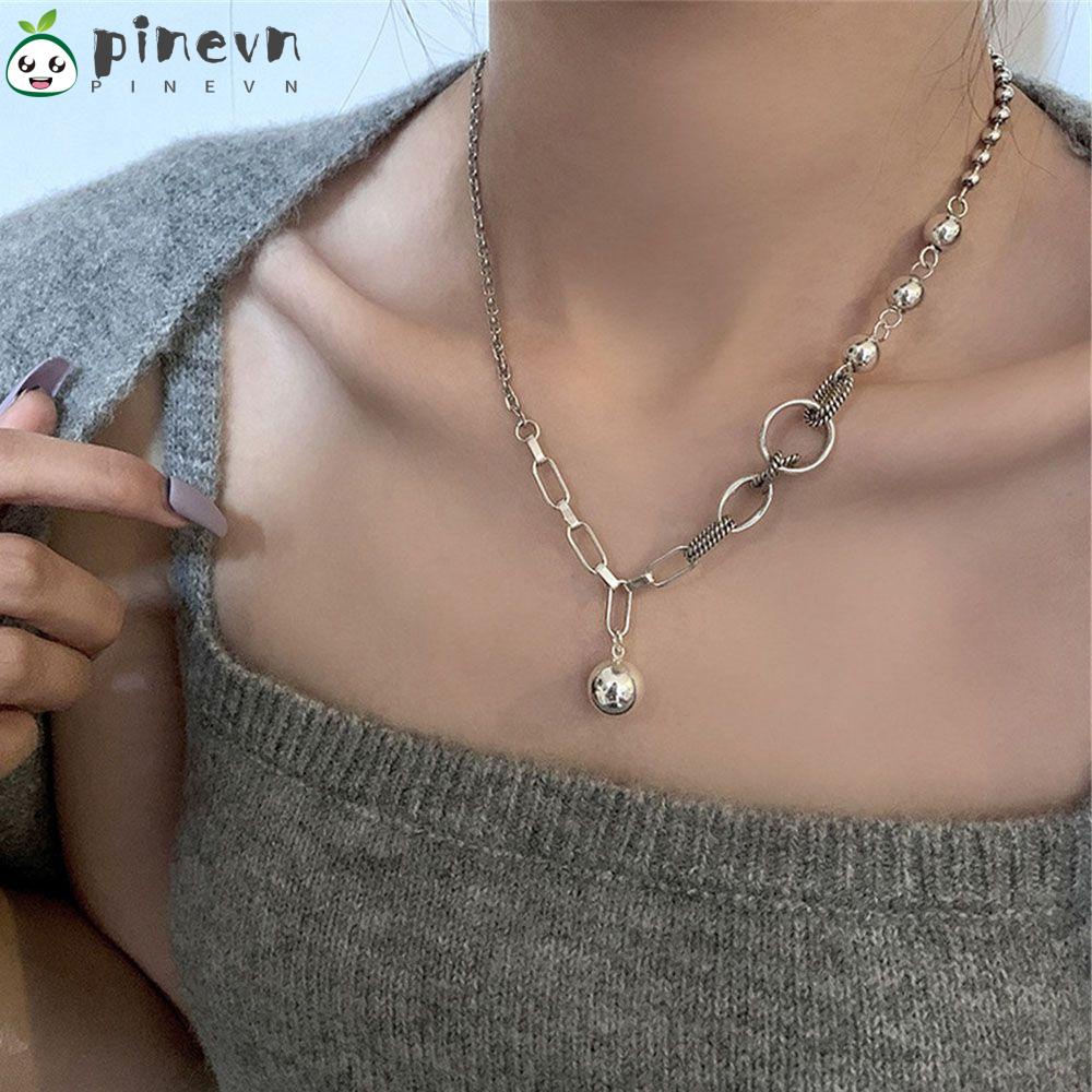 Vòng cổ Mặt Hình Trái Thông Đơn Giản Thời Trang Cho Cặp Đôi