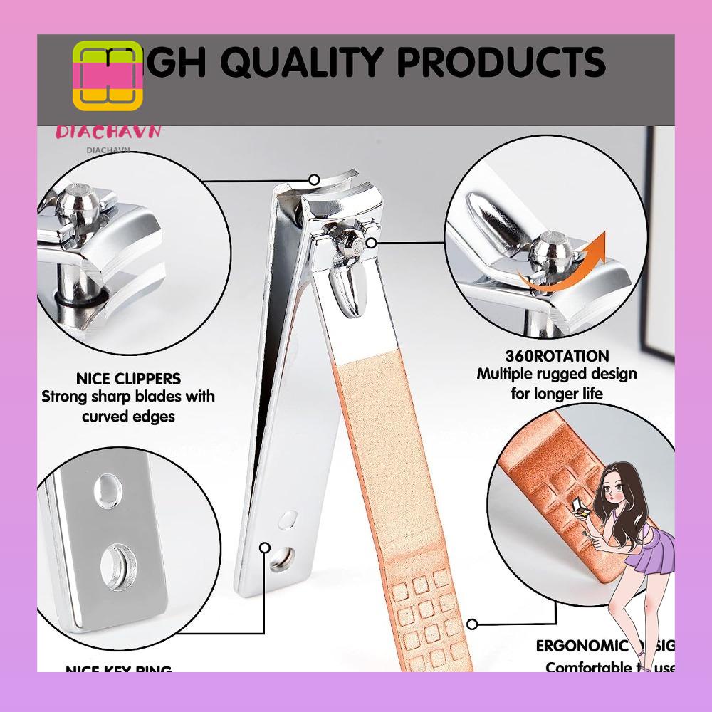 Bộ Dụng Cụ Làm Móng Bằng Thép Không Gỉ Chuyên Nghiệp