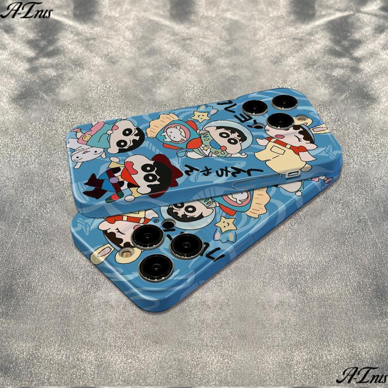 Ốp Điện Thoại Dẻo Họa Tiết Hoạt Hình Shin-Chan Dễ Thương Chống Sốc Cho Iphone11 Max6In 78 14proplus 13iPhone12 BJDT
