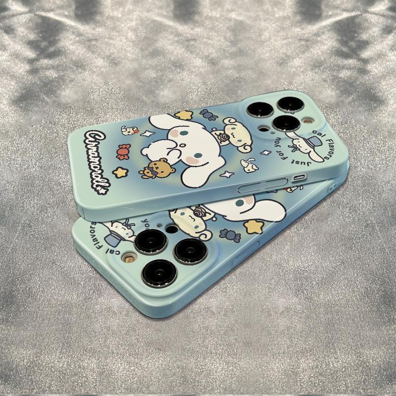 Ốp Điện Thoại Mềm Chống Sốc In Hình Chú Chó Cinnamon Cho Iphone 8 6Plus 6 14pro 11max 12 13 1