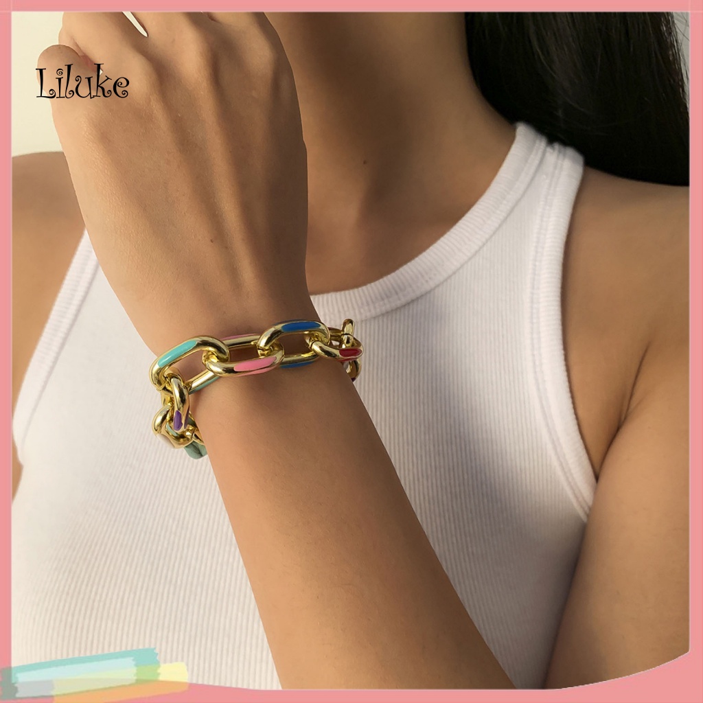 Bộ Trang Sức Vòng cổ / Vòng Đeo Tay Nhiều Màu Thời Trang Cho Nữ